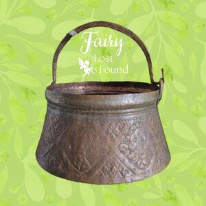 Copper Hammam Bucket
